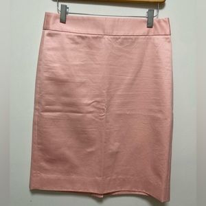 Peach Pencil Skirt J.Crew Size 2